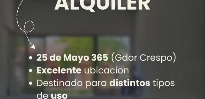 GALPON – GOBERNADOR CRESPO