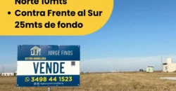 TERRENO – GOBERNADOR CRESPO