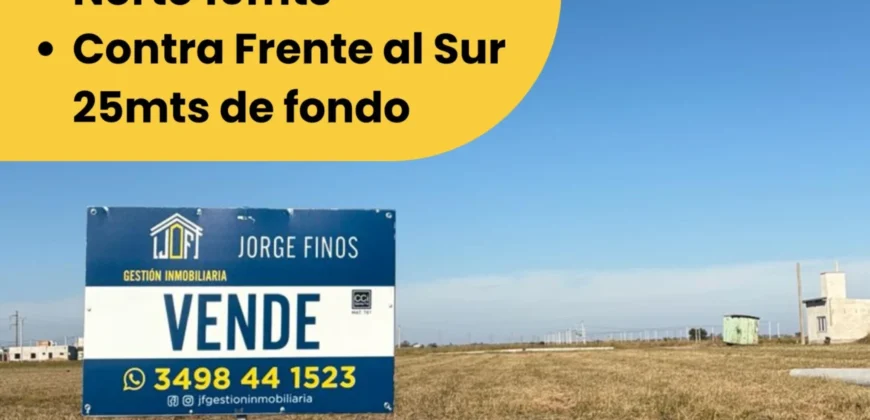 TERRENO – GOBERNADOR CRESPO