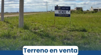 TERRENO – GOBERNADOR CRESPO